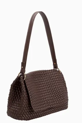 Melie Bianco - Natalia Shoulder Bag - Espresso