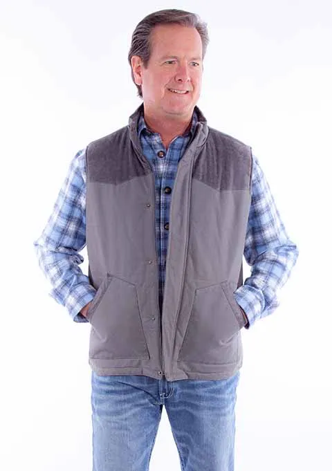 Men’s Scully Canvas Vest #TR-079