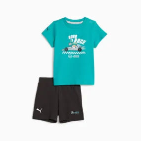 Mercedes-AMG PETRONAS Jogger set - Infants 0-4 years | Spectra Green | PUMA Kids | PUMA 