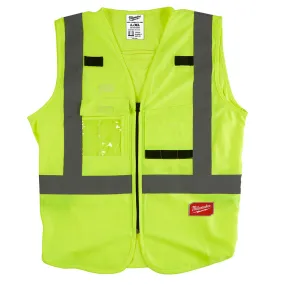 Milwaukee 48-73-5063 - Class 2 High Visibility Yellow Safety Vest - 2XL/3XL (ANSI/CSA)