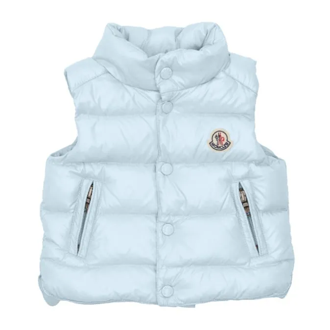 Moncler Bernard Vest Pastel Blue 1A00001_68950