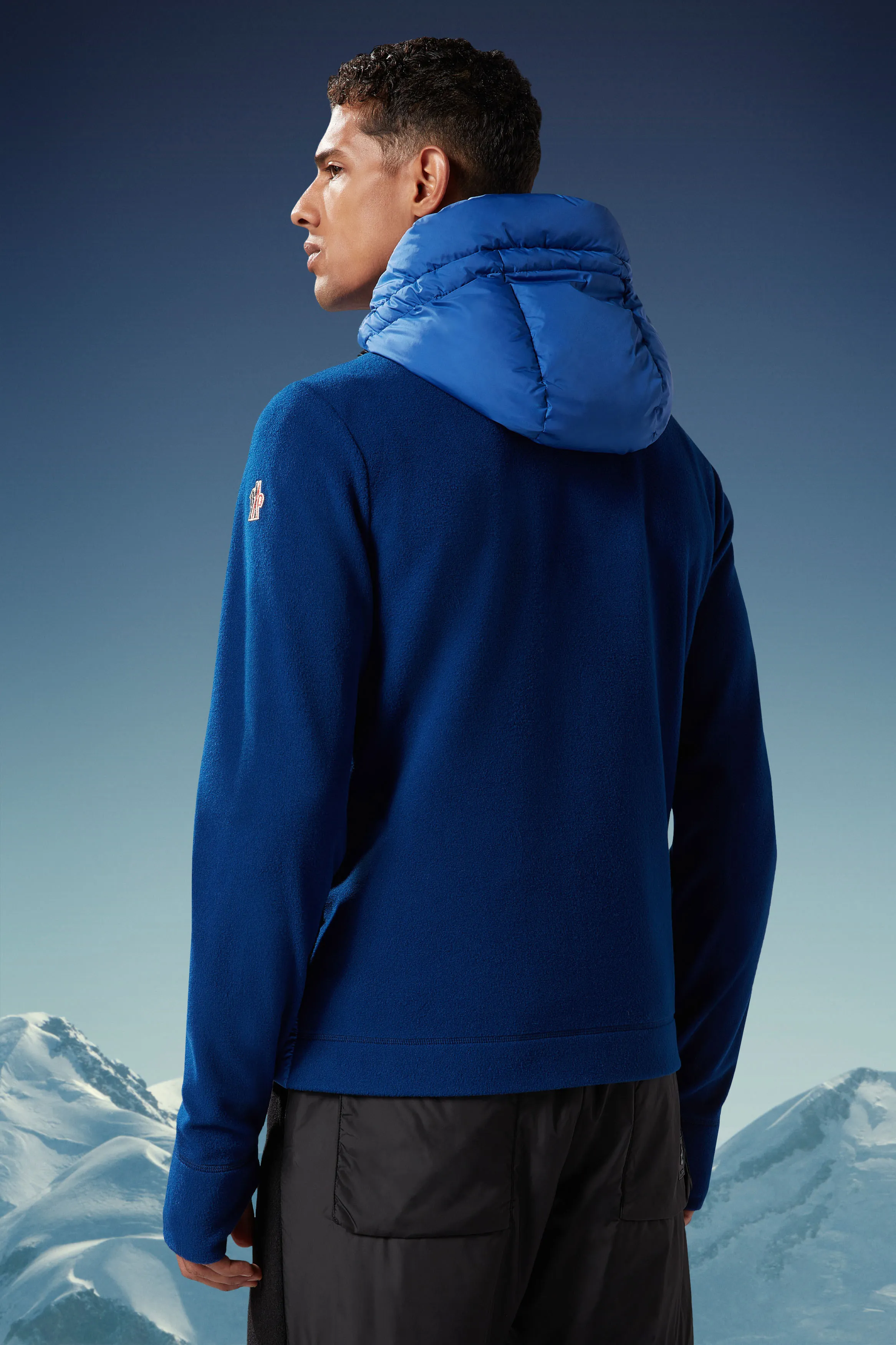 MONCLER  |Padded Fleece Hoodie