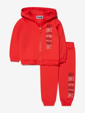 Moschino Baby Unisex Cotton Logo Tracksuit