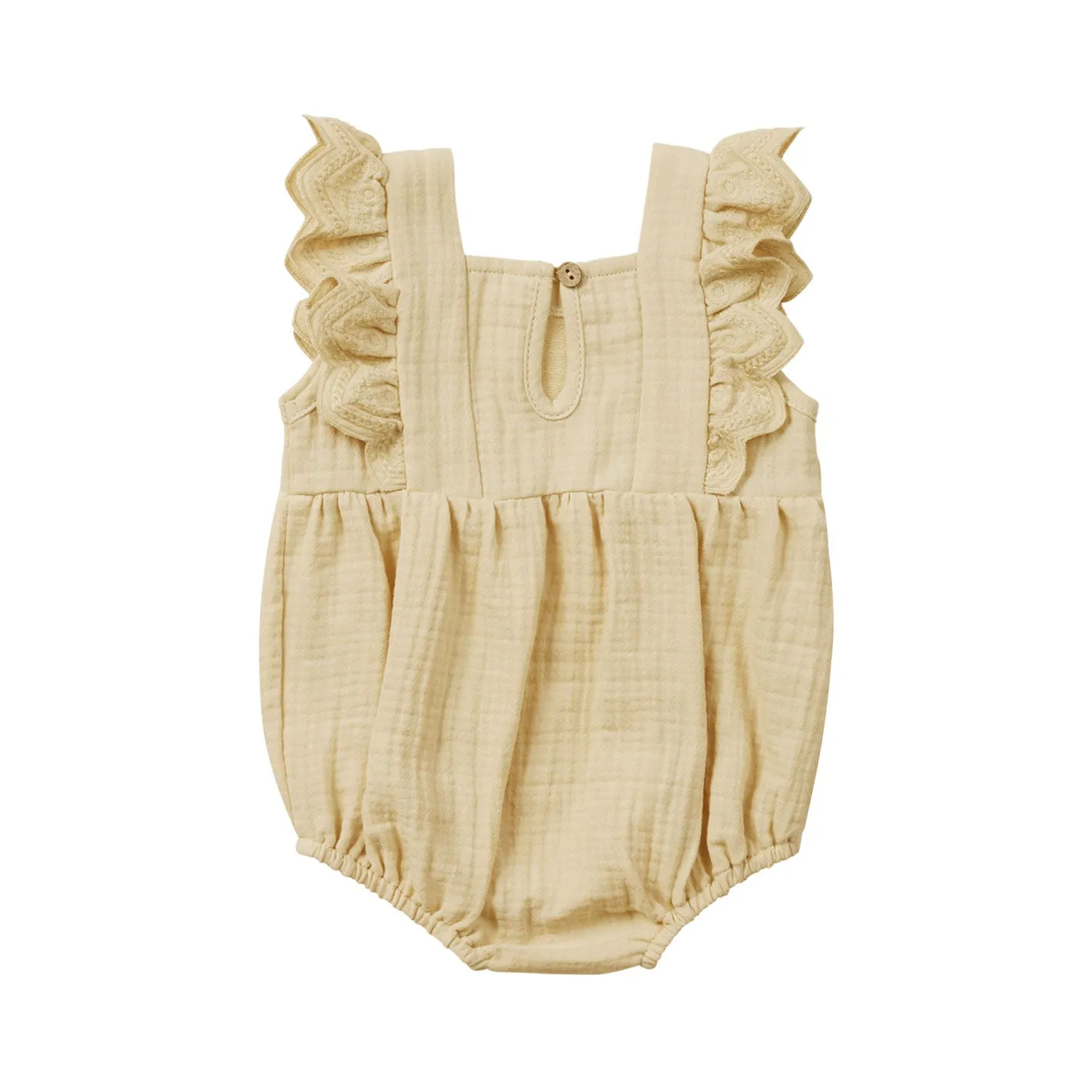 Naomi Romper - Lemon - FINAL SALE