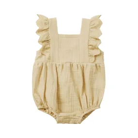 Naomi Romper - Lemon - FINAL SALE