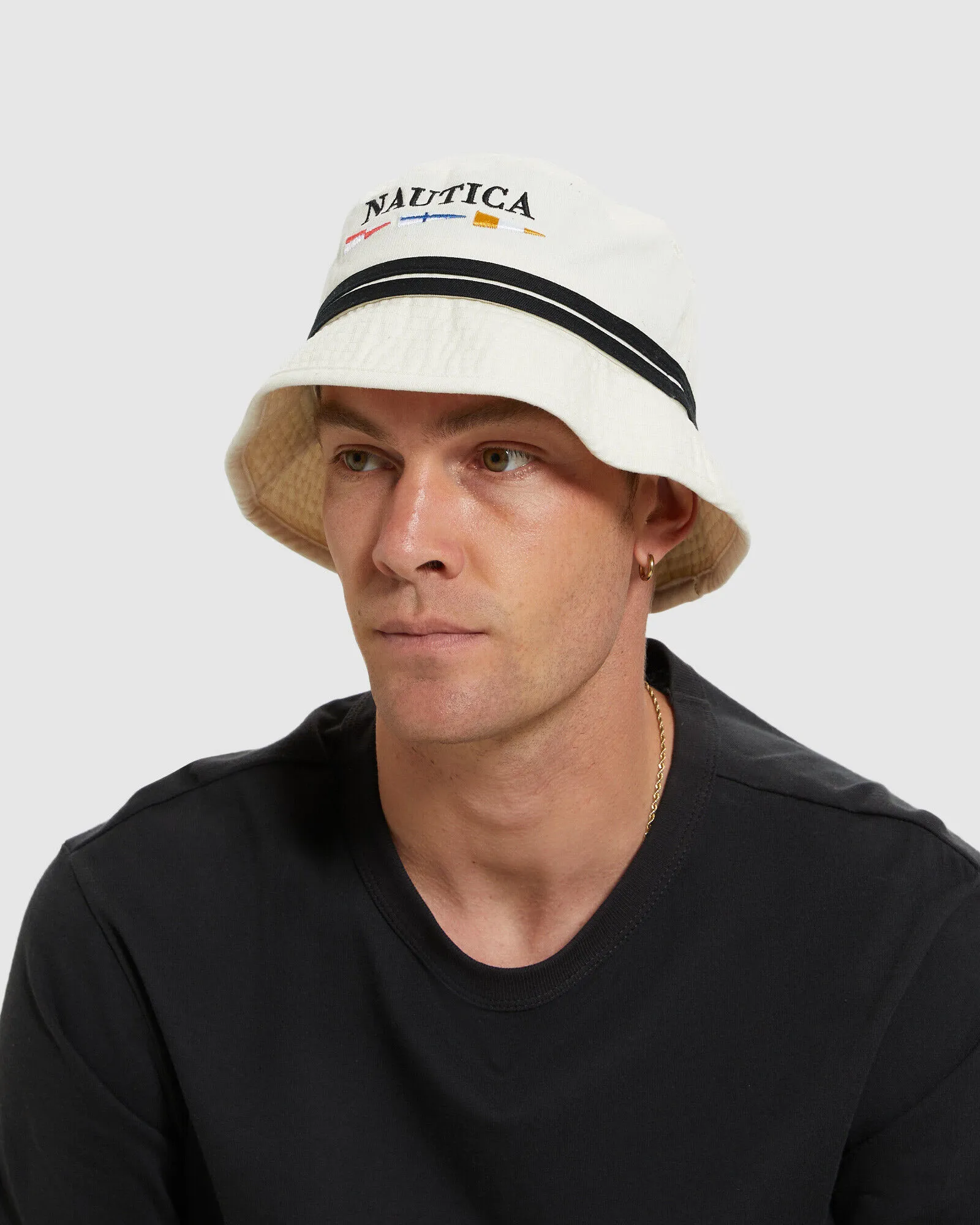 Nautica Eastern Bucket Hat Almond