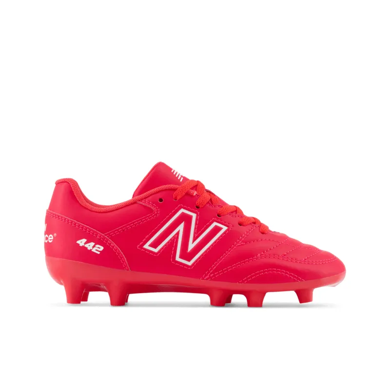 New Balance Youth 442 V2 Academy FG Soccer Cleat - JS43FRR2 (Wide)