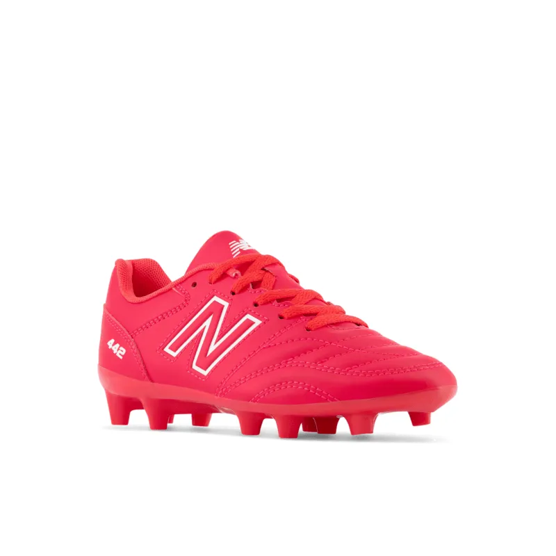 New Balance Youth 442 V2 Academy FG Soccer Cleat - JS43FRR2 (Wide)