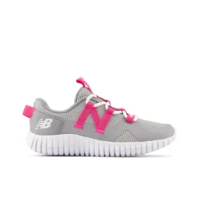 New Balance Youth Girls Playgruv V2 Bungee Running Shoe - PTPGRVAD