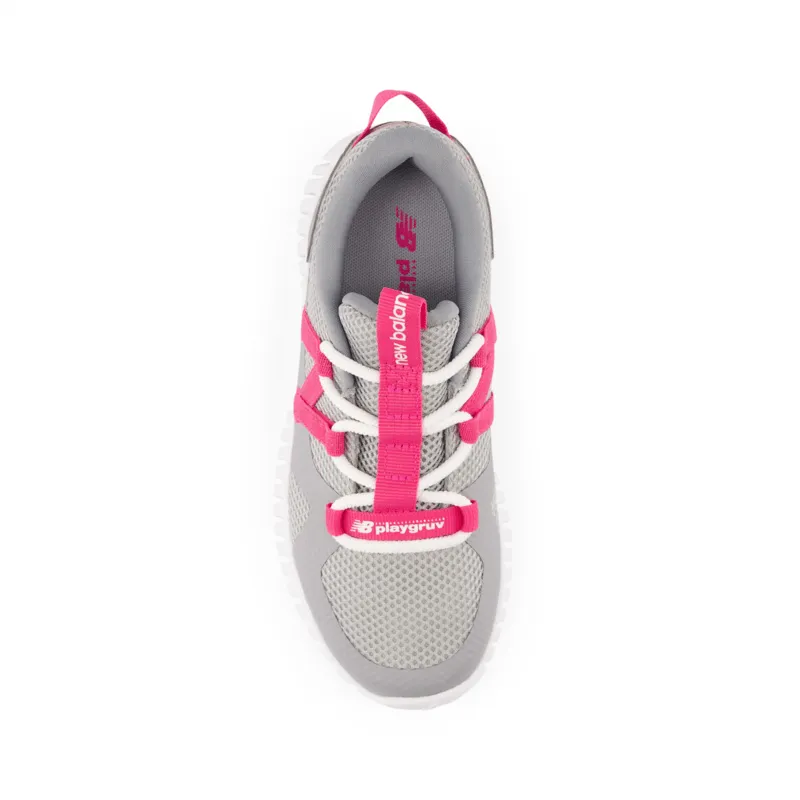 New Balance Youth Girls Playgruv V2 Bungee Running Shoe - PTPGRVAD