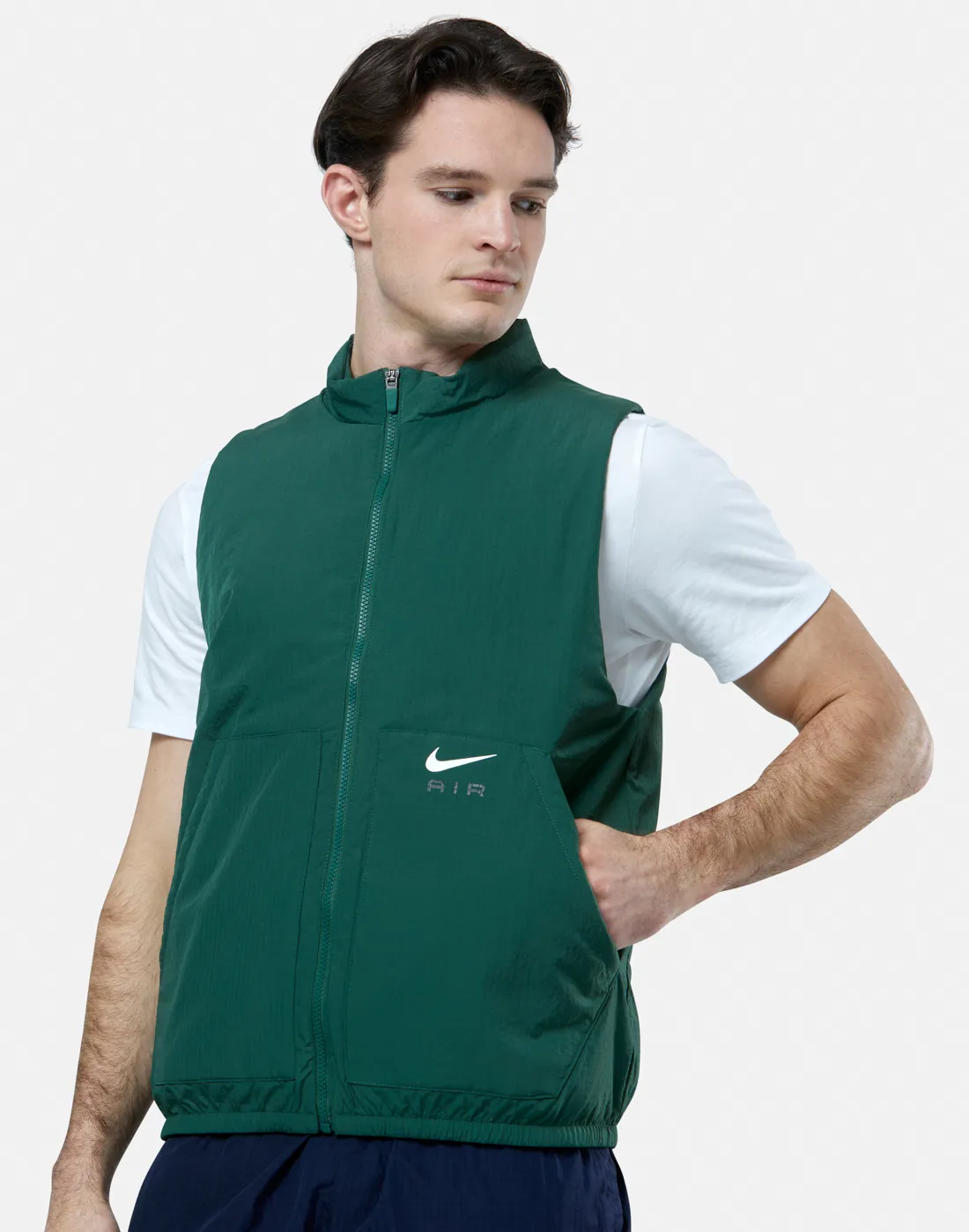 Nike Mens Swoosh Air Woven Vest