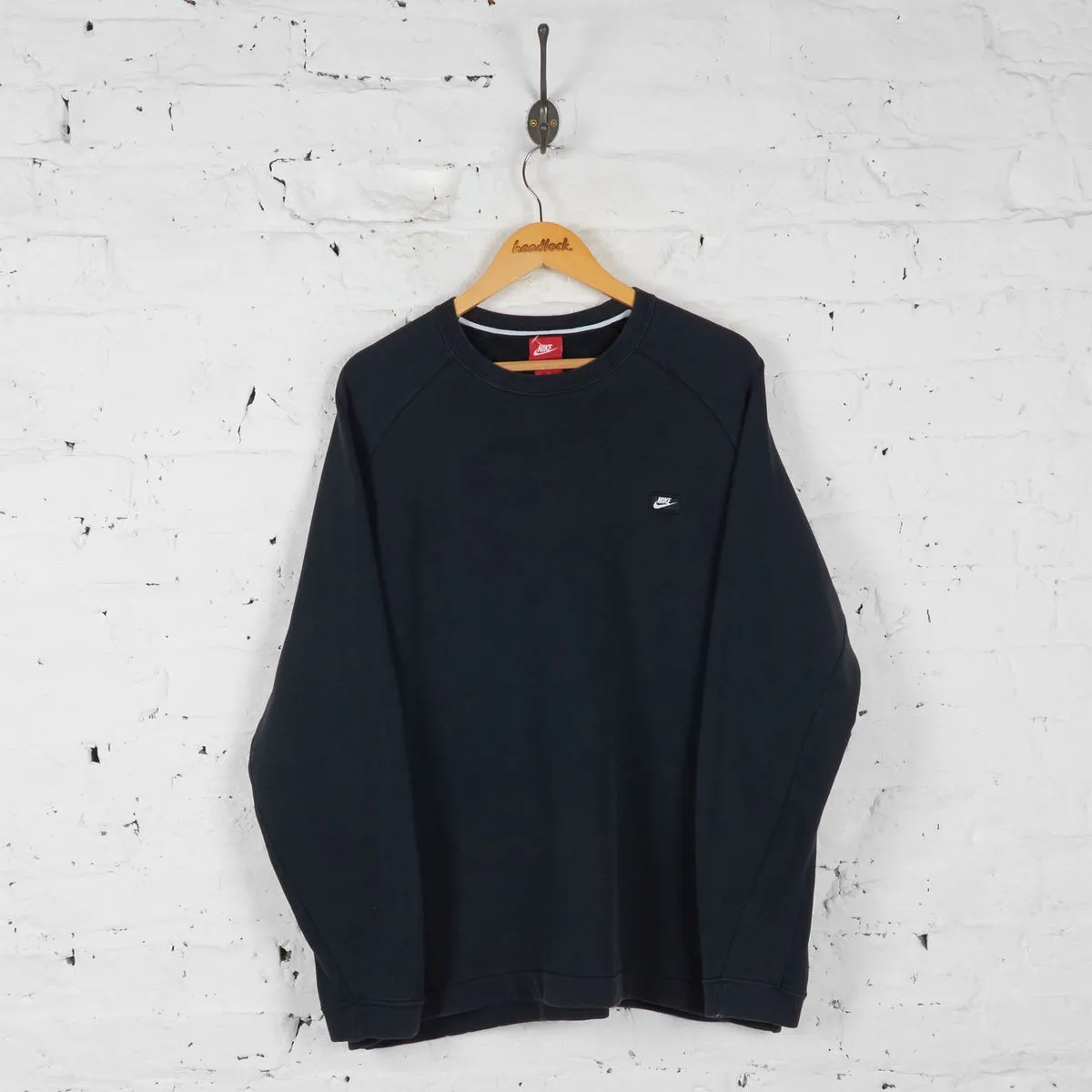 Nike Sweatshirt - Black - XXL