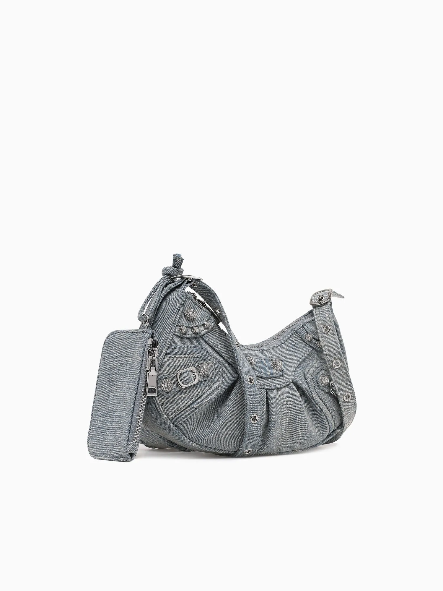 Novus Bellatrix Denim Shoulder Bag Blue