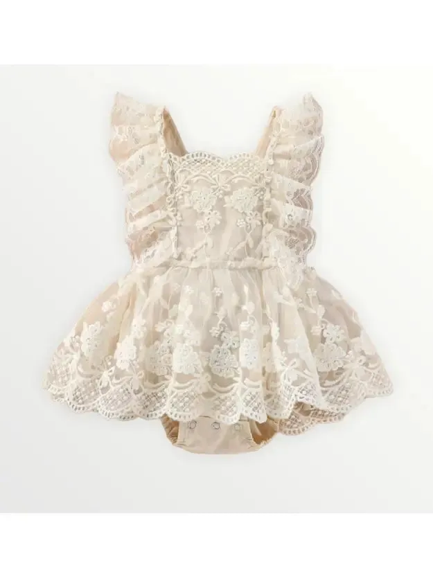 Octavia Ruffle Romper