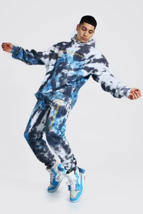 Official Man Tie Dye Tracksuit | boohooMAN UK