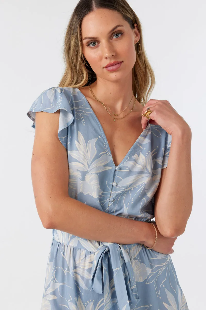 O'Neill Darian Romper-Chambray