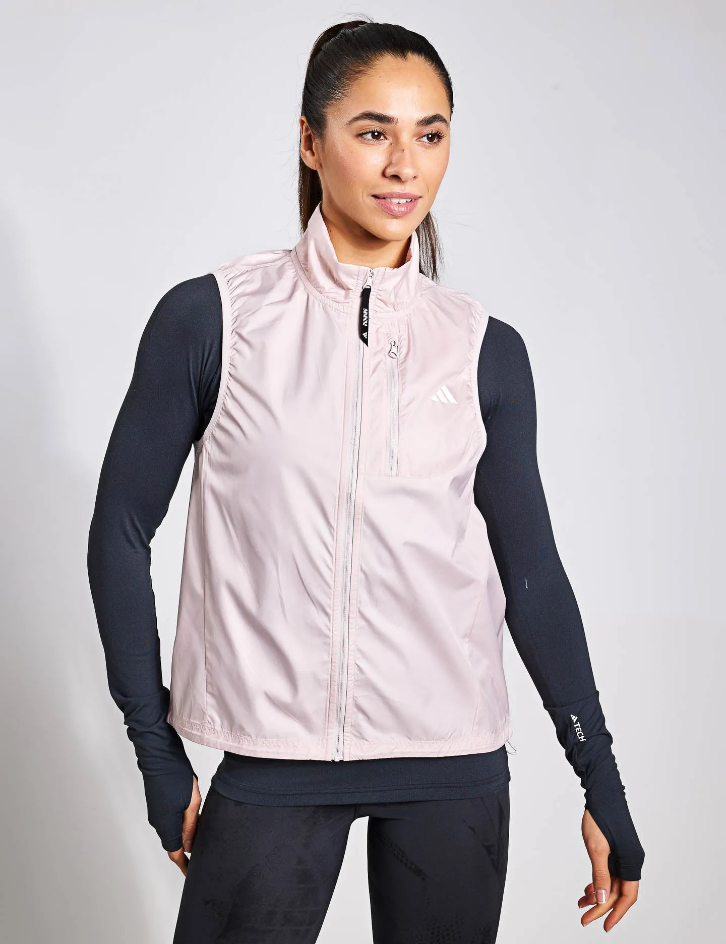 Own the Run Vest - Putty Mauve