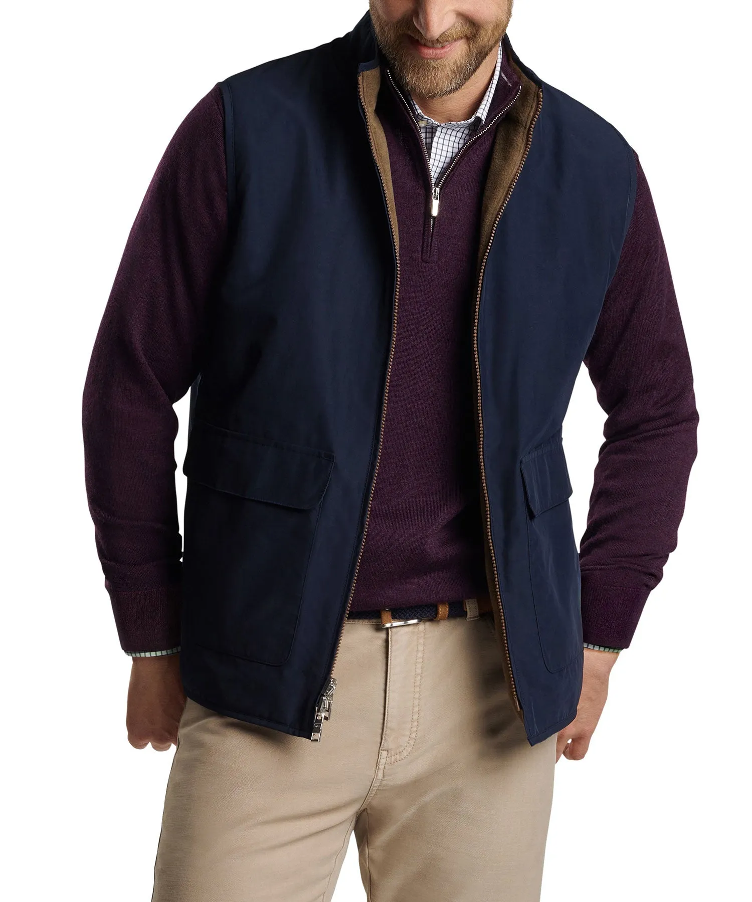 Peter Millar Brentwood Reversible Fleece Vest