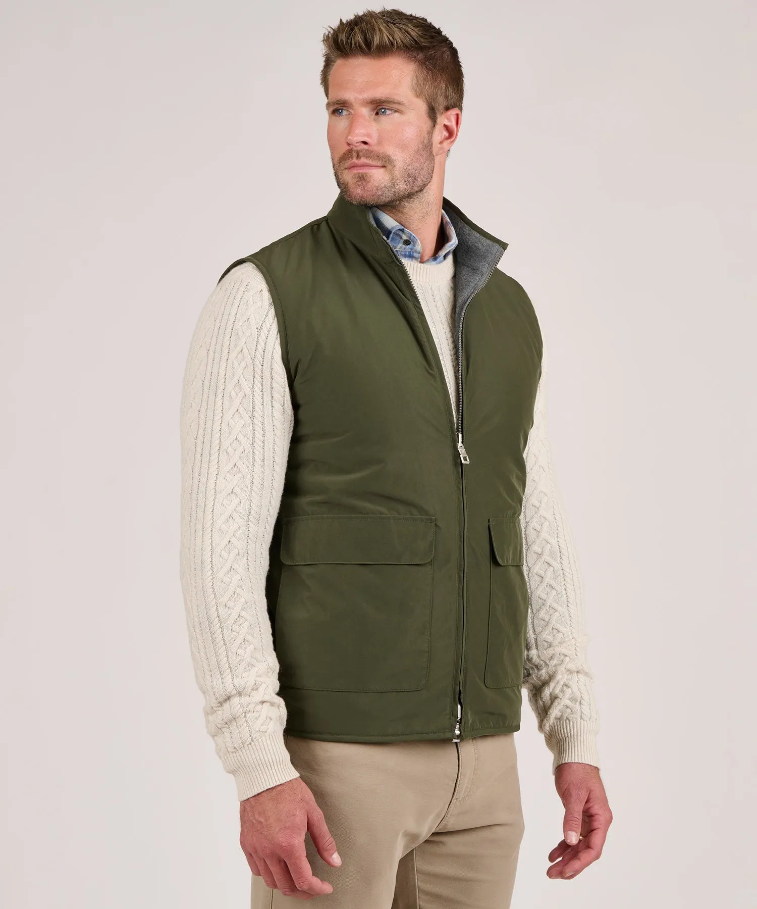 Peter Millar Brentwood Reversible Fleece Vest