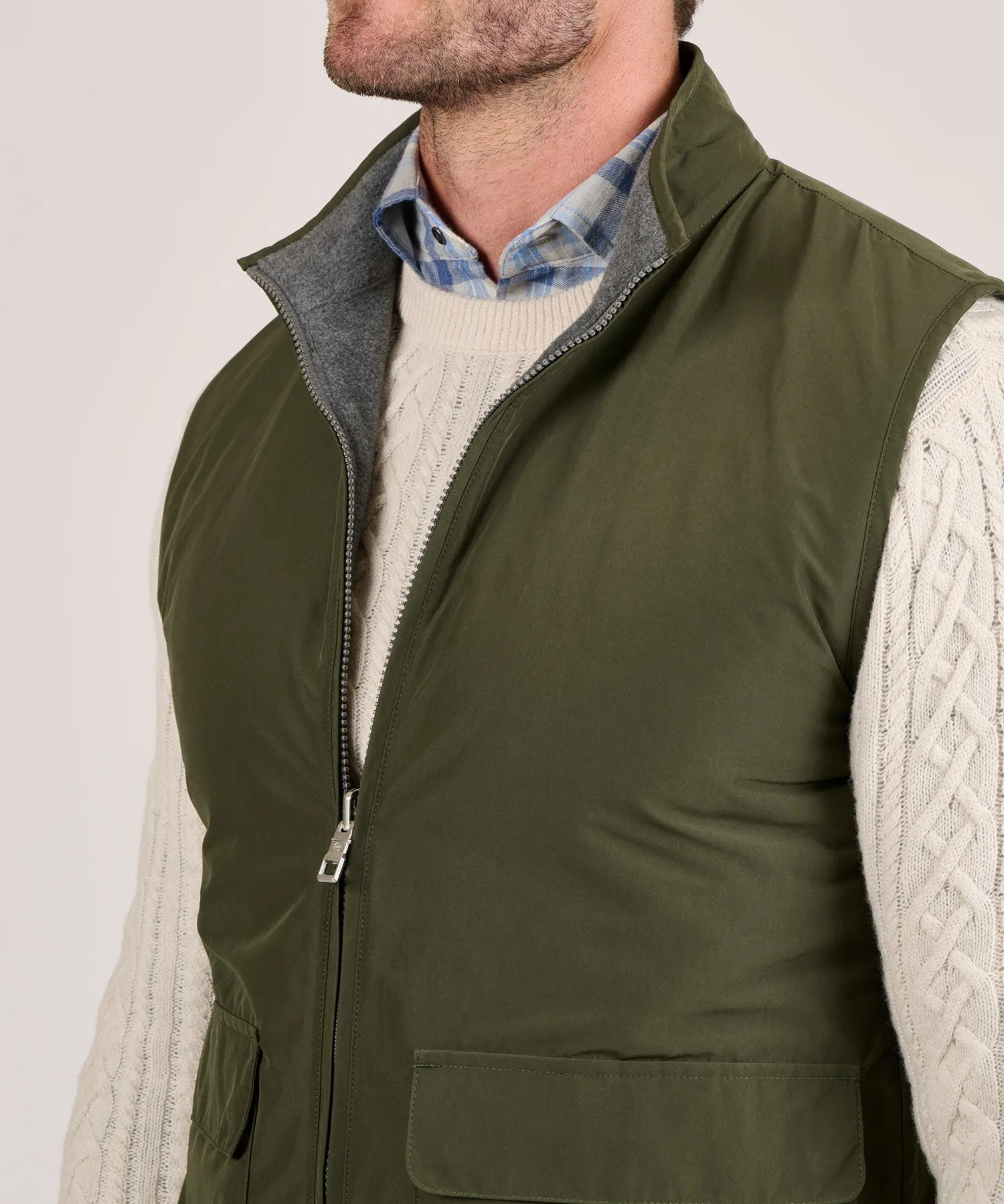 Peter Millar Brentwood Reversible Fleece Vest