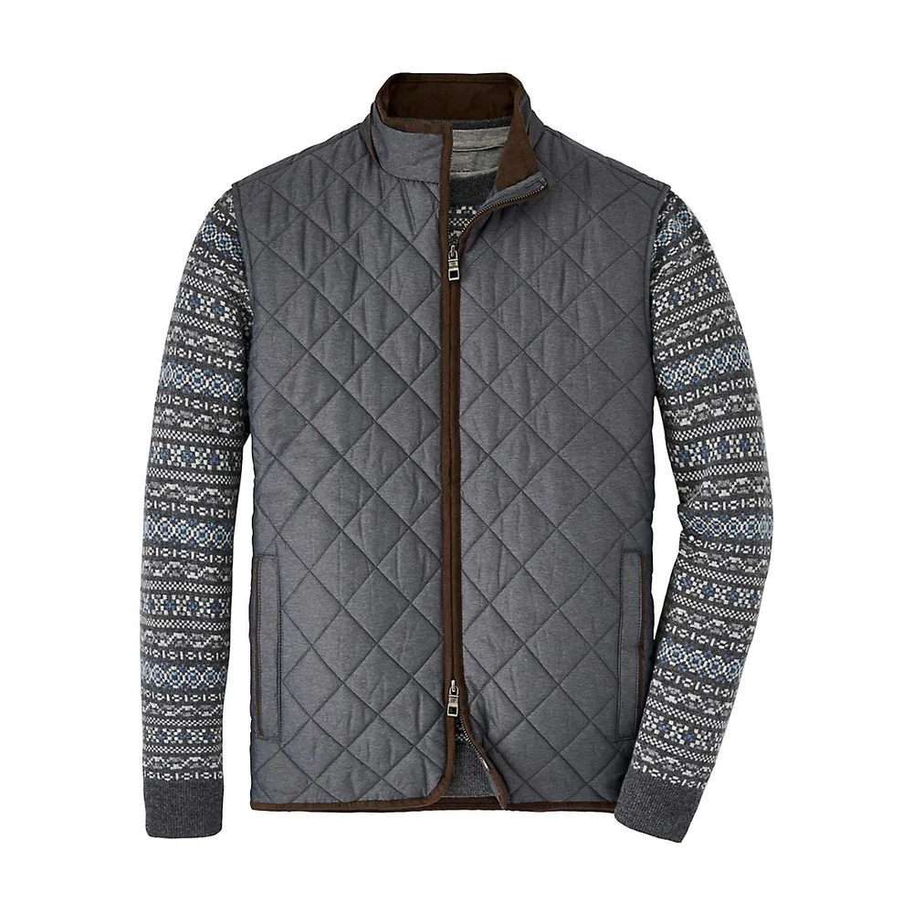 Peter Millar Essex Quilted Travel Vest