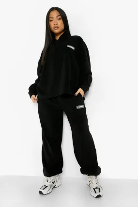 Petite Official Polar Fleece Badge Tracksuit