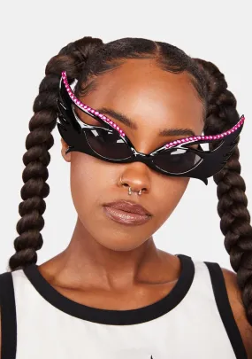 Pink Jezebel Sunglasses-