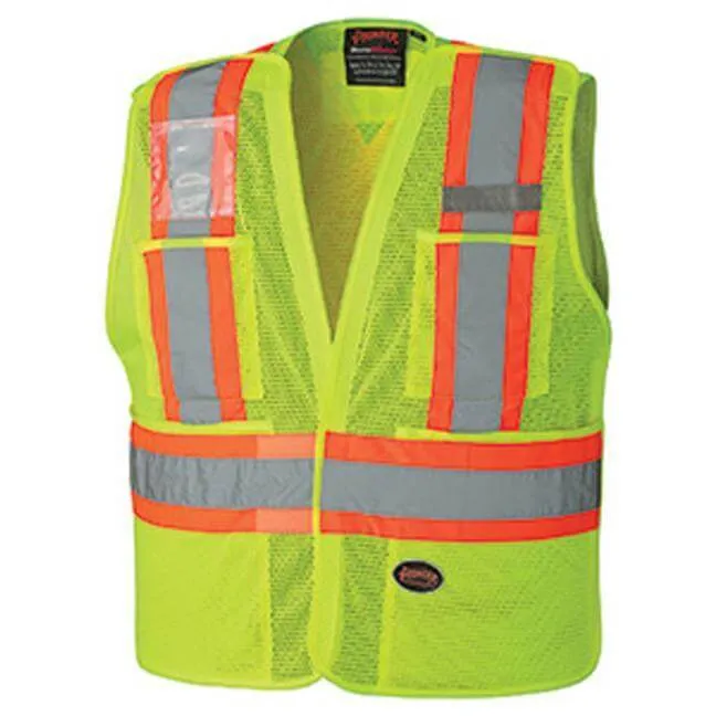 Pioneer Hi- Viz Yellow Safety Tear-Away Vest