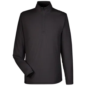 Puma Golf Men's Puma Black Bandon Quarter-Zip