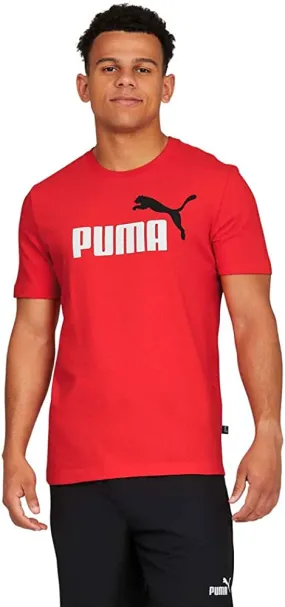 PUMA Men's Essentials 2 Logo T-Shirt