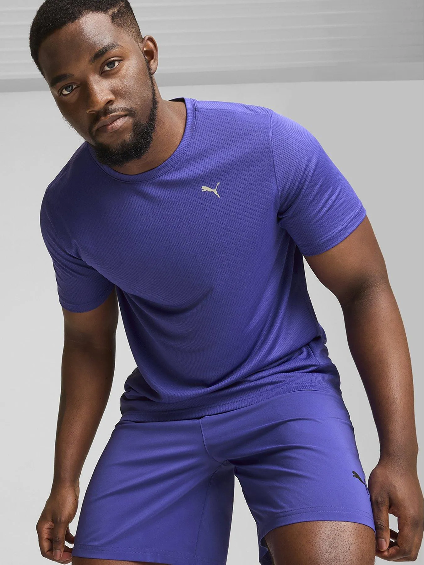 Puma Men's Training Performance Tee - Blue