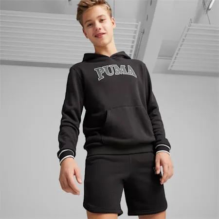 PUMA SQUAD Hoodie - Youth 8-16 years | PUMA Black | PUMA Back to School | PUMA 