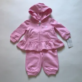 Ralph Lauren Pink Cotton Tracksuit