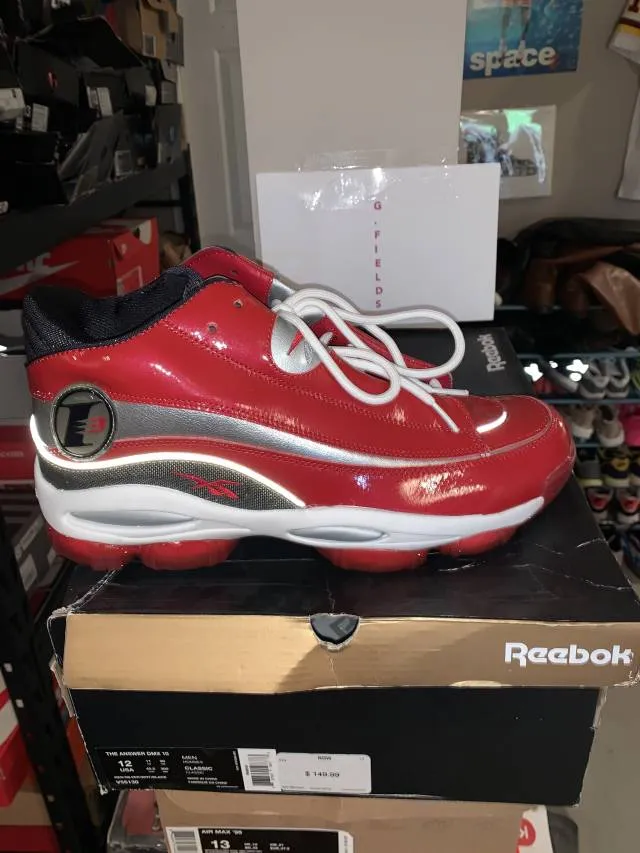 Reebok answer dmx 10 all star red