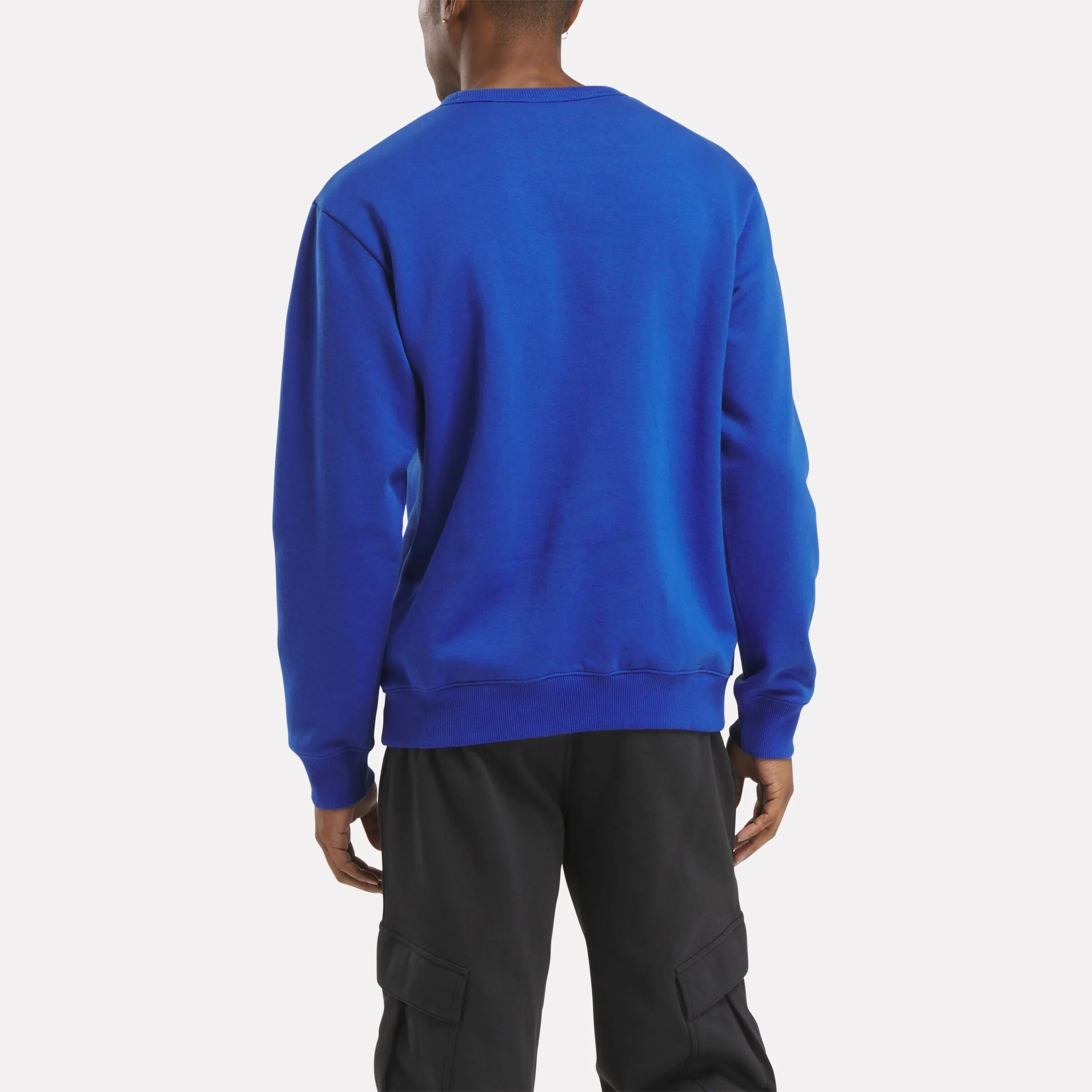 Reebok Identity Brand Proud Crew Sweatshirt Boundless Blue