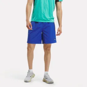 Reebok Identity Crosscheck Woven Shorts Boundless Blue