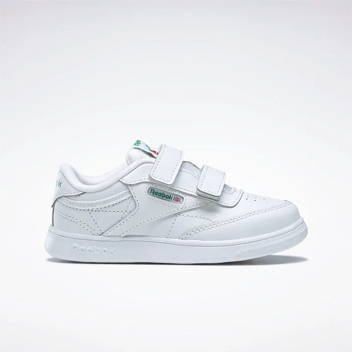 REEBOK INFANT CLUB C V2 - WHITE/GREEN/BLUE