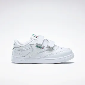 REEBOK INFANT CLUB C V2 - WHITE/GREEN/BLUE