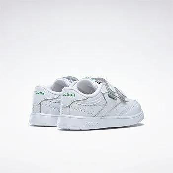 REEBOK INFANT CLUB C V2 - WHITE/GREEN/BLUE