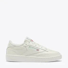 REEBOK WOMENS CLUB C 85 - CHALK/CHALK/SAGE