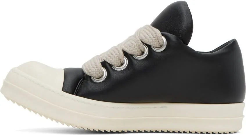 Rick Owens Black Low Sneakers