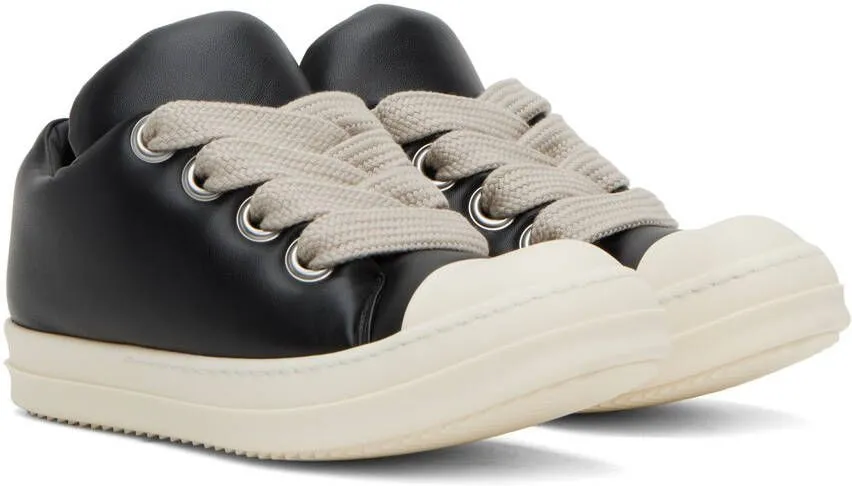 Rick Owens Black Low Sneakers