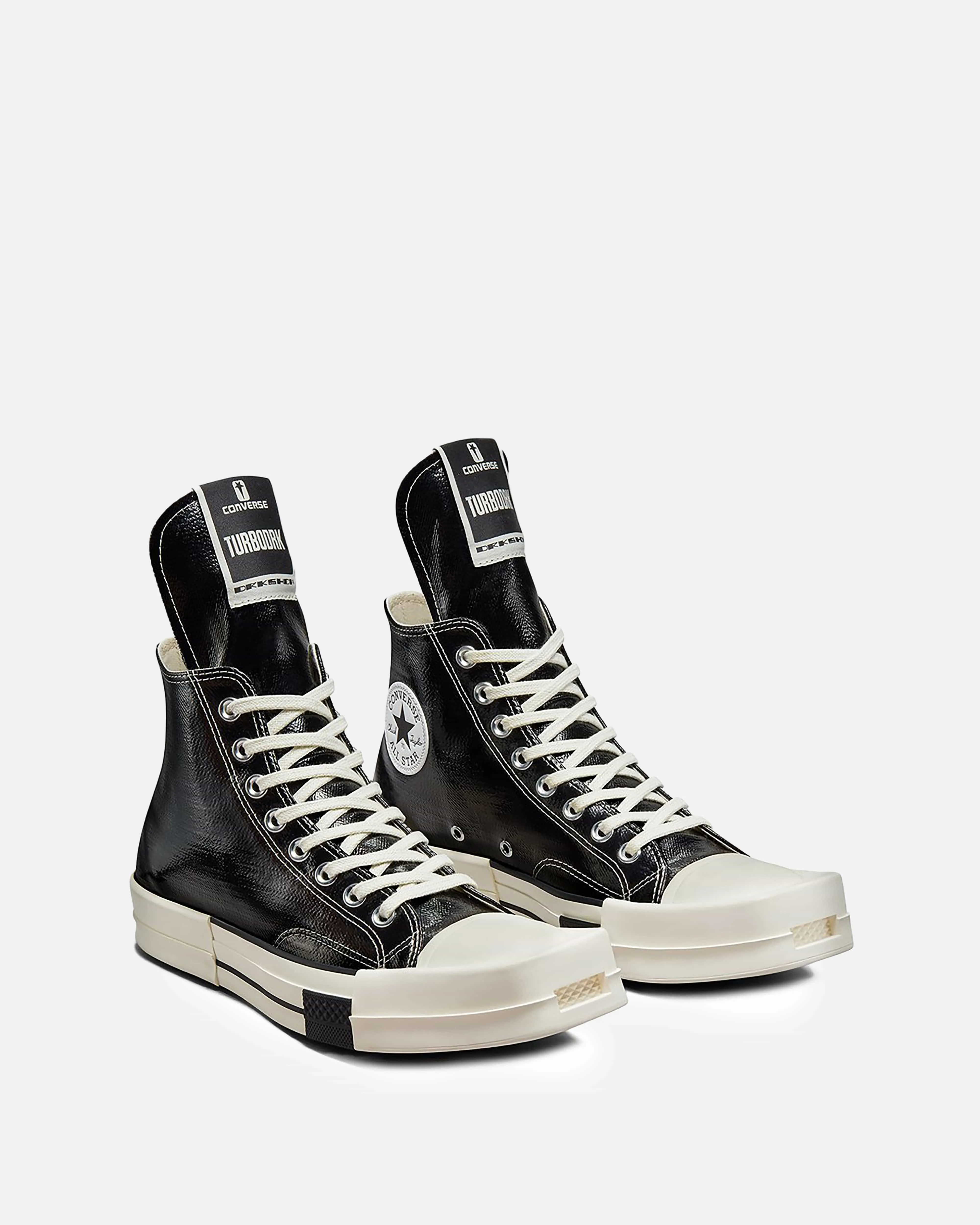 Rick Owens DRKSHDW Converse Turbodrk Hi in Black