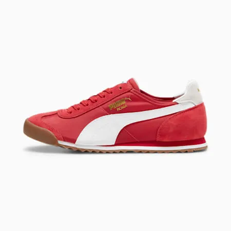 Roma OG Nylon Unisex Sneakers | Club Red-PUMA White-Gum | PUMA SHOP ALL PUMA | PUMA 