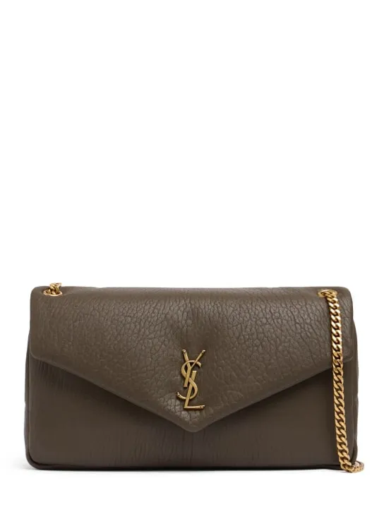 Saint Laurent   Large Calypso leather shoulder bag 