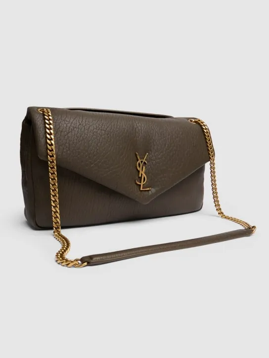 Saint Laurent   Large Calypso leather shoulder bag 