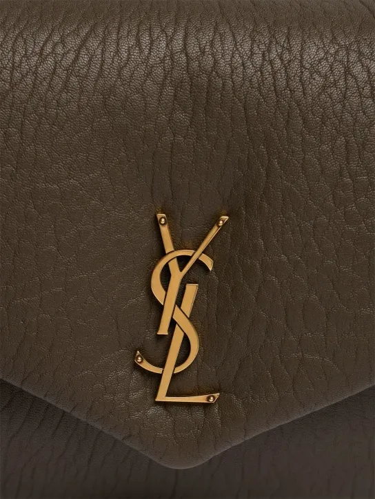 Saint Laurent   Large Calypso leather shoulder bag 