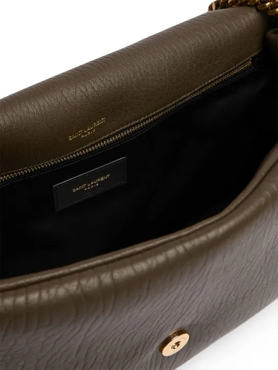 Saint Laurent   Large Calypso leather shoulder bag 