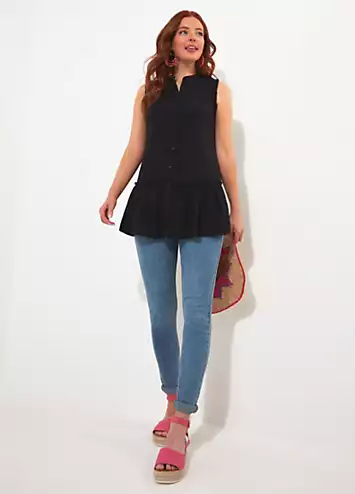 Sleeveless Cotton Tunic by Joe Browns | Look Again