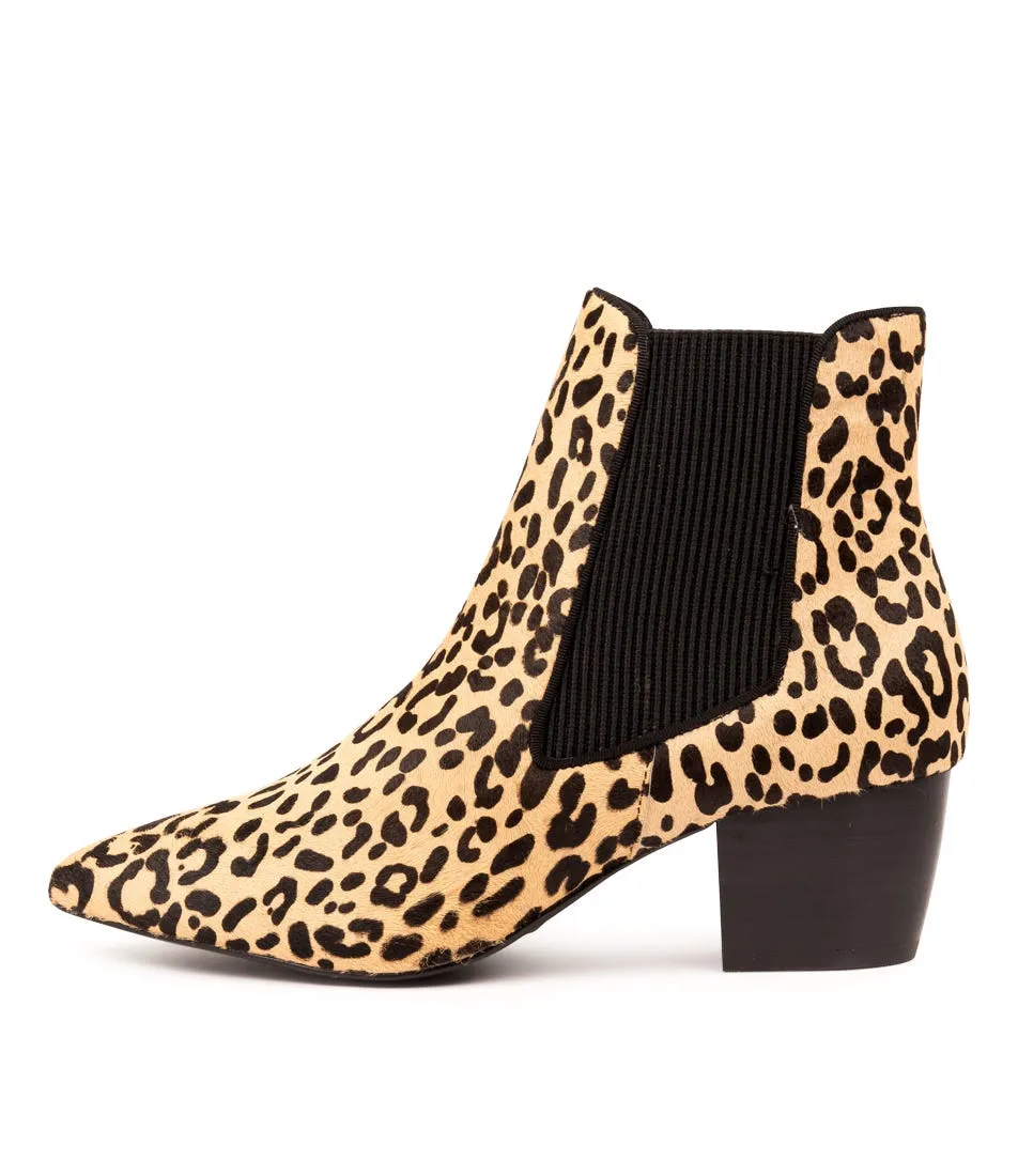 SOL SANA Ella Boot Leopard Pony